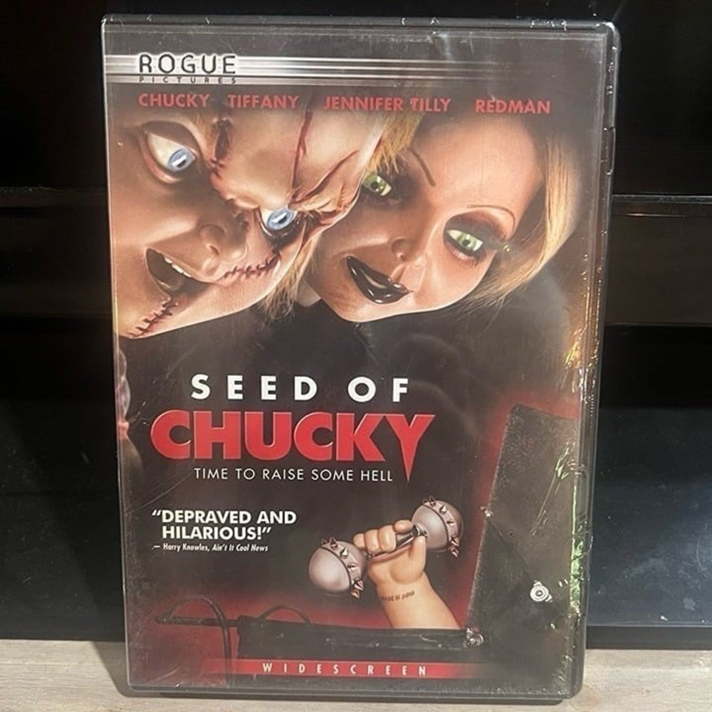 Child's play seed of chucky Tiffany horror movie dvd summerween